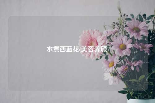 水煮西蓝花