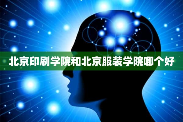 北京印刷学院和北京服装学院哪个好