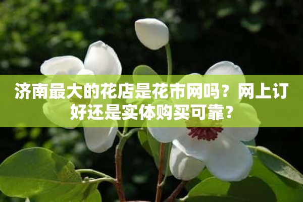 济南最大的花店是花市网吗？网上订好还是实体购买可靠？