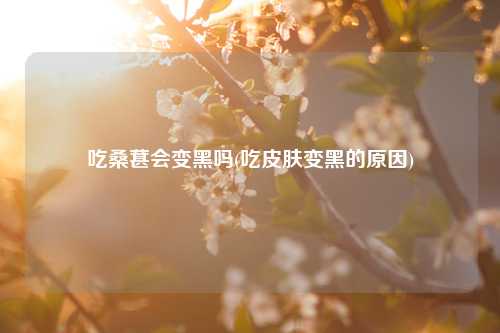 吃桑葚会变黑吗(吃皮肤变黑的原因) 种植业