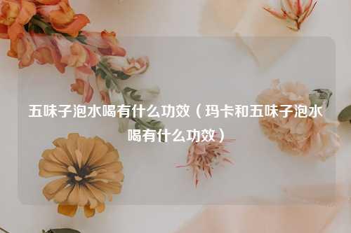 五味子泡水喝有什么功效（玛卡和五味子泡水喝有什么功效） 花卉