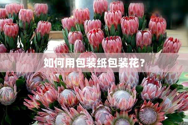 如何用包装纸包装花？