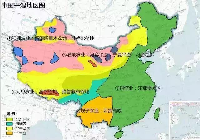 中国农业地图详解(中国农业地图详解大全)