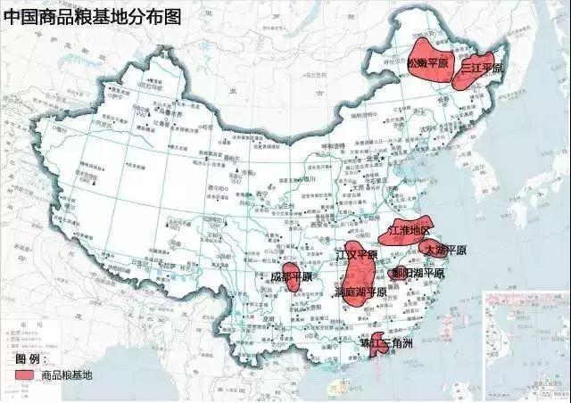 中国农业地图详解(中国农业地图详解大全)