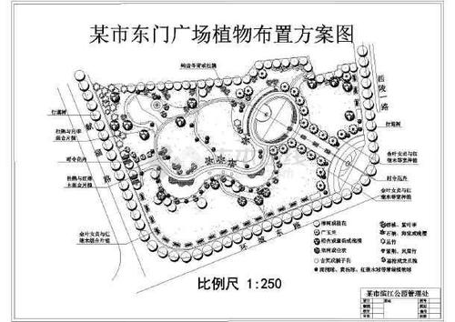 植物种植配置图