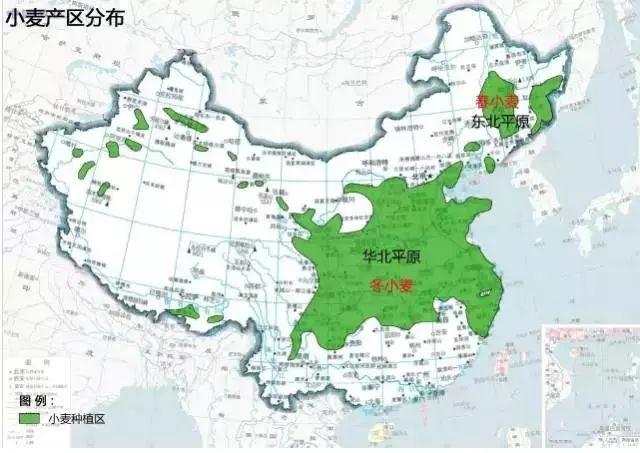 中国农业地图详解(中国农业地图详解大全)