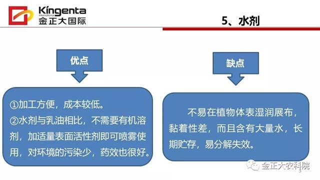 农药主要剂型简介及其优缺点(农药剂型分类及缩写)