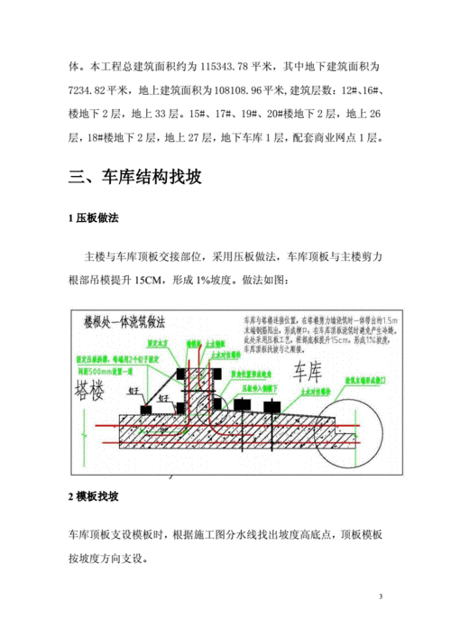 车库顶板施工方案属于哪类方案