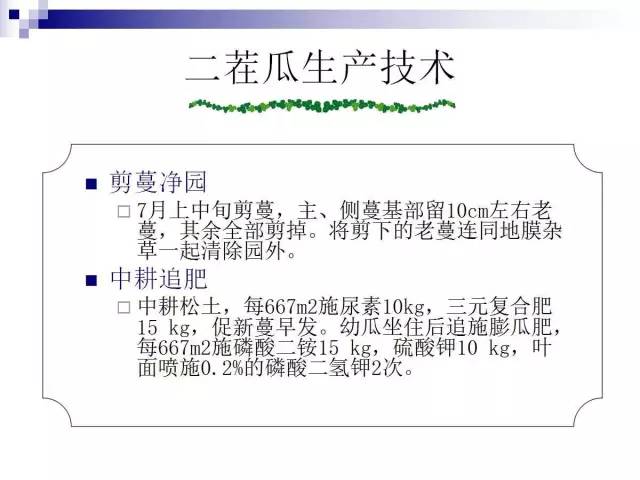 34个课件讲述种植西瓜(种植西瓜技术指导)