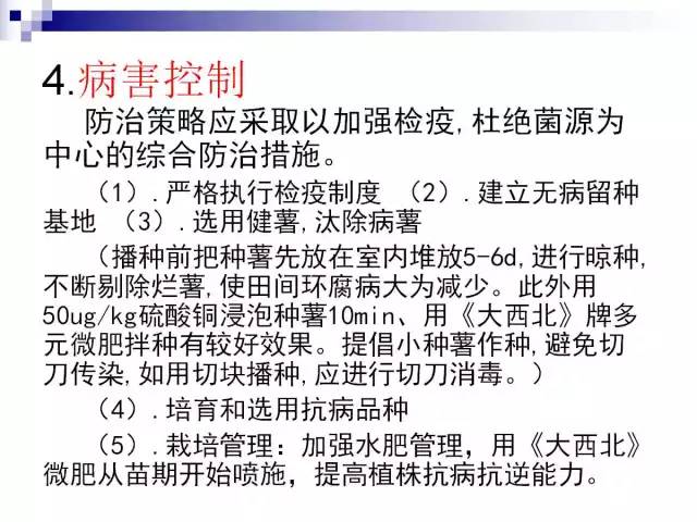 最全的马铃薯病害详解(马铃薯病害及防治措施)